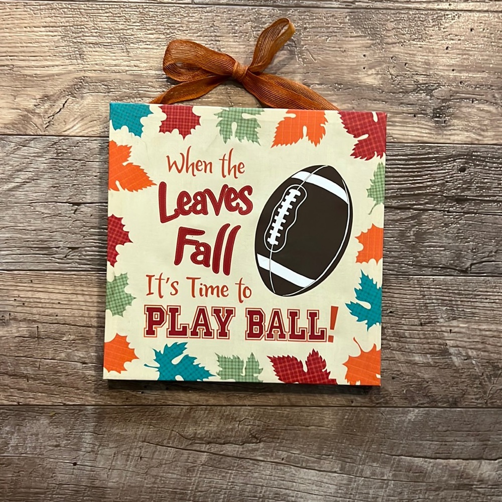 Fall canvas wall art